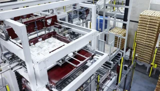 Palettiermaschinen für Säcke