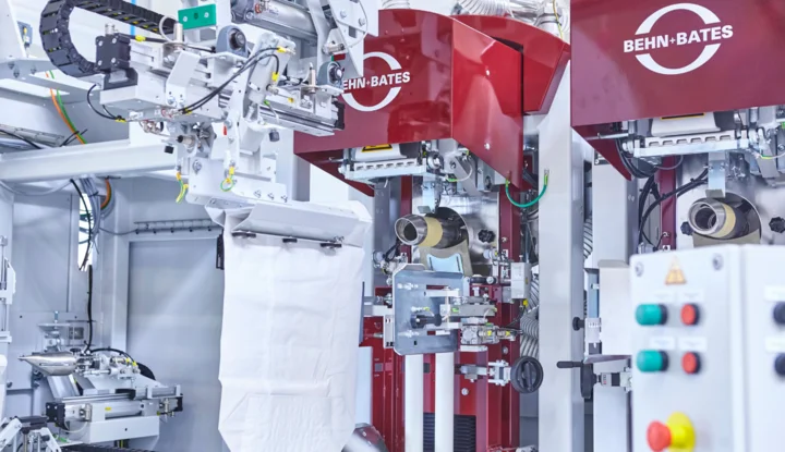 Packmaschinen für Ventilsäcke