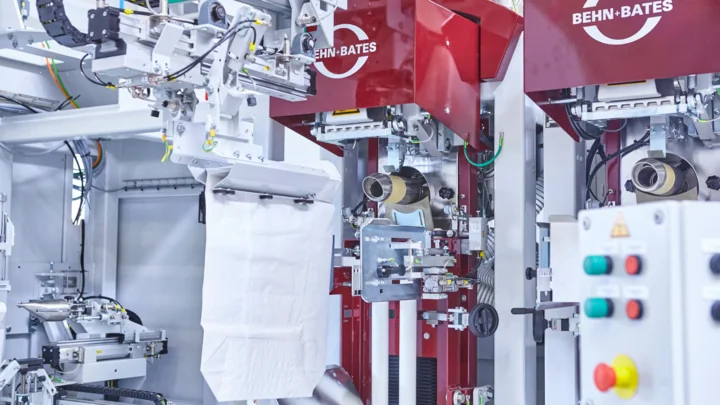 Packmaschinen für Ventilsäcke