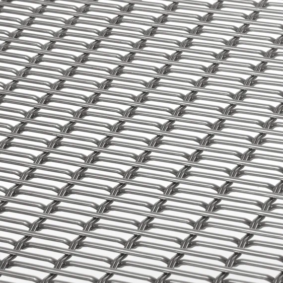 Four of Haver & Boecker's most popular wire mesh types - in addition to cable mesh MULTI-BARRETTE, three wire meshes DOGLA-TRIO, EGLA-TWIN and EGLA-DUO.